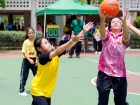 การแข่งขันกีฬาแชร์บอล ระดับชั้น ป.4 - ป.5 โครงการกีฬาสีสัมพั ... Image 76