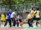 การแข่งขันกีฬาแชร์บอล ระดับชั้น ป.4 - ป.5 โครงการกีฬาสีสัมพั ... Image 125
