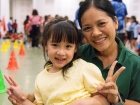 การมอบเหรียญรางวัล และเก็บตกขอบสนาม โครงการกีฬาสีสัมพันธ์ คร ... Image 111