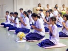 พิธีแสดงตนเป็นพุทธมามกะ ระดับชั้น ป.6 ปีการศึกษา 2569 Image 6