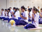 พิธีแสดงตนเป็นพุทธมามกะ ระดับชั้น ป.6 ปีการศึกษา 2569 Image 14