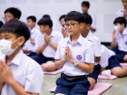 พิธีแสดงตนเป็นพุทธมามกะ ระดับชั้น ป.6 ปีการศึกษา 2569 Image 16