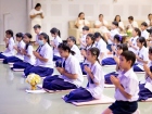 พิธีแสดงตนเป็นพุทธมามกะ ระดับชั้น ป.6 ปีการศึกษา 2569 Image 29
