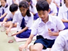 พิธีแสดงตนเป็นพุทธมามกะ ระดับชั้น ป.6 ปีการศึกษา 2569 Image 46