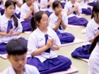 พิธีแสดงตนเป็นพุทธมามกะ ระดับชั้น ป.6 ปีการศึกษา 2569 Image 52