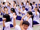 พิธีแสดงตนเป็นพุทธมามกะ ระดับชั้น ป.6 ปีการศึกษา 2569 Image 64