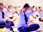 พิธีแสดงตนเป็นพุทธมามกะ ระดับชั้น ป.6 ปีการศึกษา 2569 Image 82