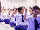 พิธีแสดงตนเป็นพุทธมามกะ ระดับชั้น ป.6 ปีการศึกษา 2569 Image 85