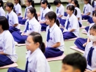 พิธีแสดงตนเป็นพุทธมามกะ ระดับชั้น ป.6 ปีการศึกษา 2569 Image 106