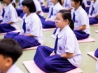 พิธีแสดงตนเป็นพุทธมามกะ ระดับชั้น ป.6 ปีการศึกษา 2569 Image 110