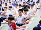 พิธีแสดงตนเป็นพุทธมามกะ ระดับชั้น ป.6 ปีการศึกษา 2569 Image 138