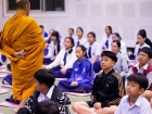 พิธีแสดงตนเป็นพุทธมามกะ ระดับชั้น ป.6 ปีการศึกษา 2569 Image 143