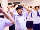 พิธีแสดงตนเป็นพุทธมามกะ ระดับชั้น ป.6 ปีการศึกษา 2569 Image 148