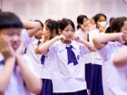 พิธีแสดงตนเป็นพุทธมามกะ ระดับชั้น ป.6 ปีการศึกษา 2569 Image 149