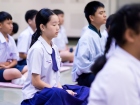 พิธีแสดงตนเป็นพุทธมามกะ ระดับชั้น ป.6 ปีการศึกษา 2569 Image 167