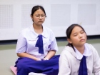 พิธีแสดงตนเป็นพุทธมามกะ ระดับชั้น ป.6 ปีการศึกษา 2569 Image 169