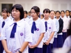 พิธีแสดงตนเป็นพุทธมามกะ ระดับชั้น ป.6 ปีการศึกษา 2569 Image 177