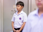พิธีแสดงตนเป็นพุทธมามกะ ระดับชั้น ป.6 ปีการศึกษา 2569 Image 188