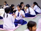 พิธีแสดงตนเป็นพุทธมามกะ ระดับชั้น ป.6 ปีการศึกษา 2569 Image 204