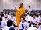 พิธีแสดงตนเป็นพุทธมามกะ ระดับชั้น ป.6 ปีการศึกษา 2569 Image 213