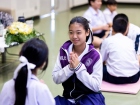 พิธีแสดงตนเป็นพุทธมามกะ ระดับชั้น ป.6 ปีการศึกษา 2569 Image 214
