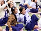 พิธีแสดงตนเป็นพุทธมามกะ ระดับชั้น ป.6 ปีการศึกษา 2569 Image 216