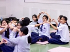 พิธีแสดงตนเป็นพุทธมามกะ ระดับชั้น ป.6 ปีการศึกษา 2569 Image 232