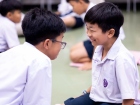 พิธีแสดงตนเป็นพุทธมามกะ ระดับชั้น ป.6 ปีการศึกษา 2569 Image 251
