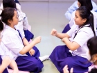 พิธีแสดงตนเป็นพุทธมามกะ ระดับชั้น ป.6 ปีการศึกษา 2569 Image 256