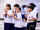 พิธีแสดงตนเป็นพุทธมามกะ ระดับชั้น ป.6 ปีการศึกษา 2569 Image 260