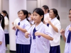 พิธีแสดงตนเป็นพุทธมามกะ ระดับชั้น ป.6 ปีการศึกษา 2569 Image 266