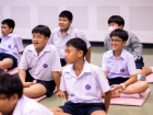 พิธีแสดงตนเป็นพุทธมามกะ ระดับชั้น ป.6 ปีการศึกษา 2569 Image 274