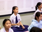 พิธีแสดงตนเป็นพุทธมามกะ ระดับชั้น ป.6 ปีการศึกษา 2569 Image 275