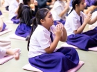 พิธีแสดงตนเป็นพุทธมามกะ ระดับชั้น ป.6 ปีการศึกษา 2569 Image 280