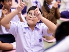 พิธีแสดงตนเป็นพุทธมามกะ ระดับชั้น ป.6 ปีการศึกษา 2569 Image 284