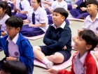 พิธีแสดงตนเป็นพุทธมามกะ ระดับชั้น ป.6 ปีการศึกษา 2569 Image 286