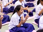 พิธีแสดงตนเป็นพุทธมามกะ ระดับชั้น ป.6 ปีการศึกษา 2569 Image 295