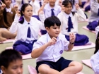 พิธีแสดงตนเป็นพุทธมามกะ ระดับชั้น ป.6 ปีการศึกษา 2569 Image 296