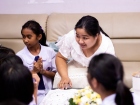 พิธีแสดงตนเป็นพุทธมามกะ ระดับชั้น ป.6 ปีการศึกษา 2569 Image 316