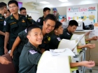 นักศึกษาวิชาทหารร่วมบริจาคโลหิตตามโครงการ “เติมโลหิต เพื่อชา ... Image 4