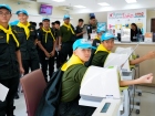 นักศึกษาวิชาทหารร่วมบริจาคโลหิตตามโครงการ “เติมโลหิต เพื่อชา ... Image 14