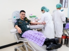 นักศึกษาวิชาทหารร่วมบริจาคโลหิตตามโครงการ “เติมโลหิต เพื่อชา ... Image 20