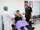 นักศึกษาวิชาทหารร่วมบริจาคโลหิตตามโครงการ “เติมโลหิต เพื่อชา ... Image 21
