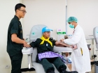 นักศึกษาวิชาทหารร่วมบริจาคโลหิตตามโครงการ “เติมโลหิต เพื่อชา ... Image 24