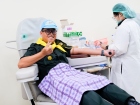 นักศึกษาวิชาทหารร่วมบริจาคโลหิตตามโครงการ “เติมโลหิต เพื่อชา ... Image 26