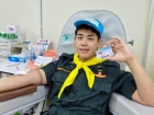 นักศึกษาวิชาทหารร่วมบริจาคโลหิตตามโครงการ “เติมโลหิต เพื่อชา ... Image 8